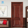 Chambre des portes en bois intérieures personnaliser la conception de la texture naturelle porte go-g03